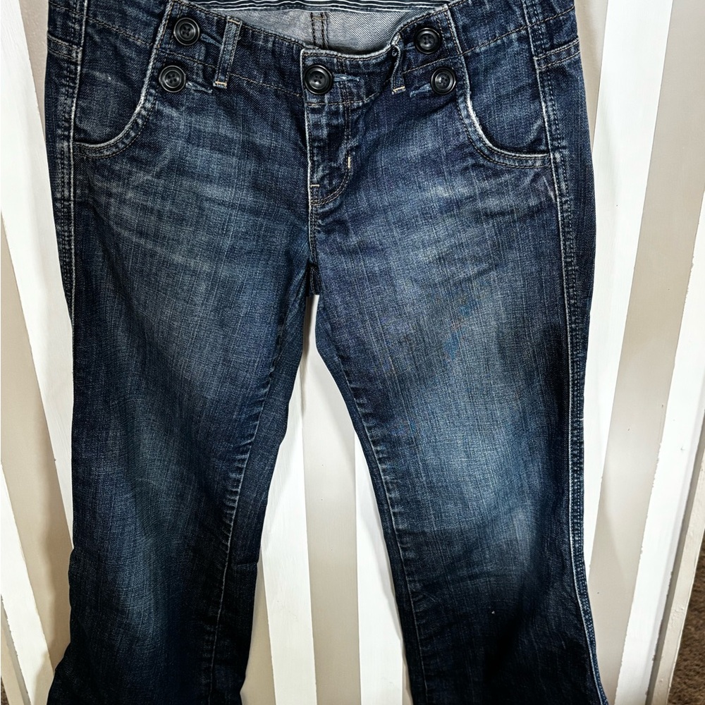 GAP Dark Blue Boot Cut Jeans